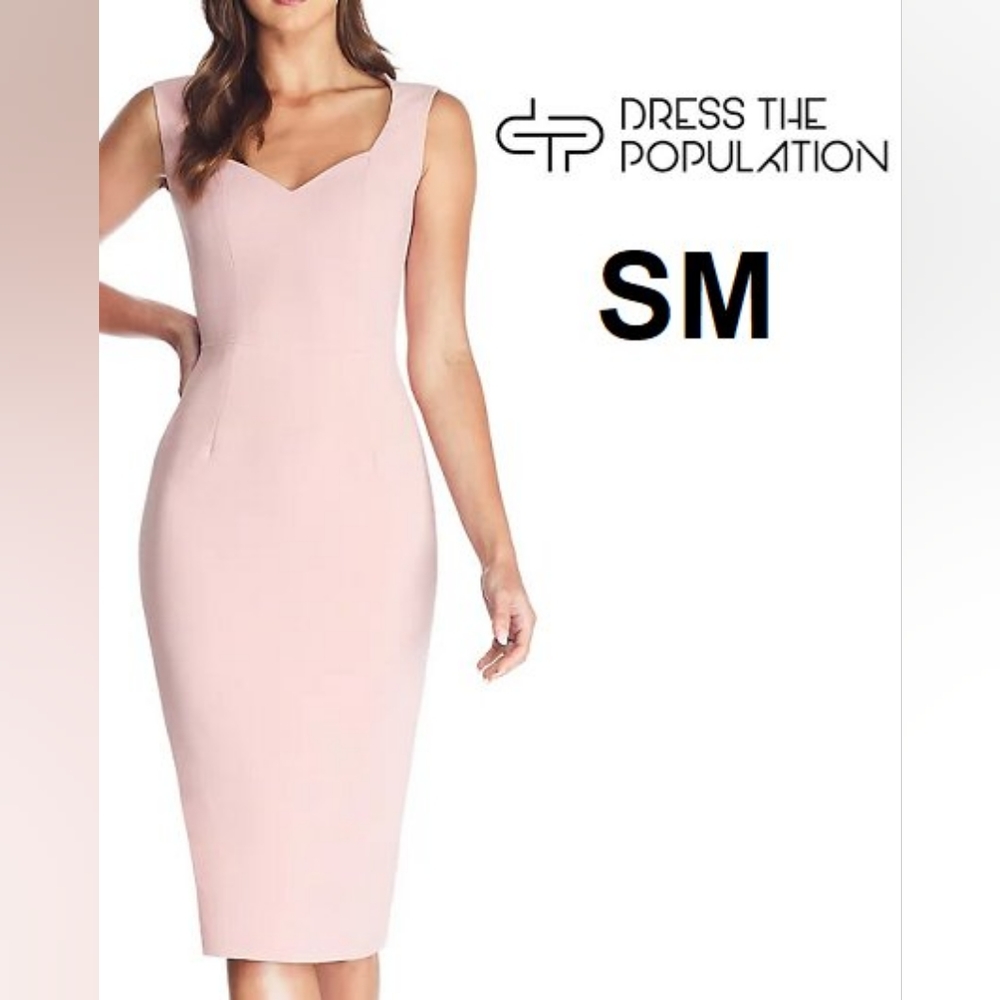 Dress The Population Elle Sheath Dress